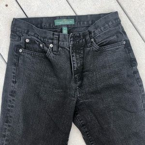 RALPH LAUREN BLACK SIZE 6 JEANS